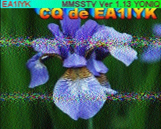 SSTV image from PD2PW_20M
