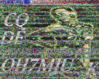 SSTV image from PD2PW_20M