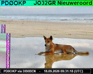 SSTV image from PI1DFT_2M