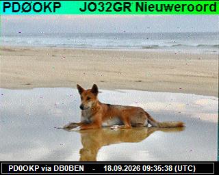 SSTV image from PI1DFT_2M