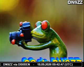 SSTV image from PI1DFT_2M
