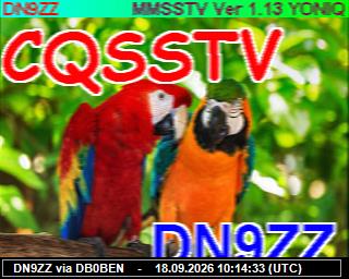 SSTV image from PI1DFT_2M