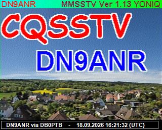 SSTV image from PI1DFT_2M