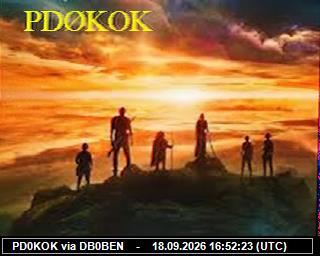 SSTV image from PI1DFT_2M