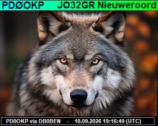 SSTV image from PI1DFT_2M