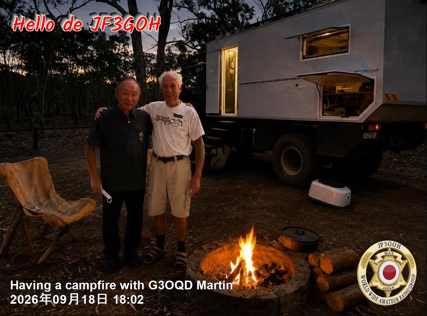 SSTV image from VK2DGH_2M