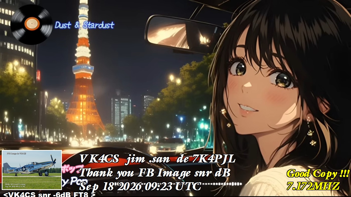 SSTV image from VK2DGH_2M