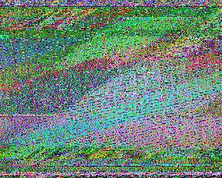 SSTV image from VK3DNH_2M