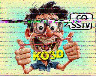 SSTV image from WF3F_20M