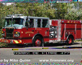 SSTV image from WF3F_20M