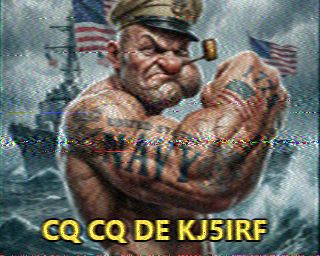 SSTV image from WF3F_20M