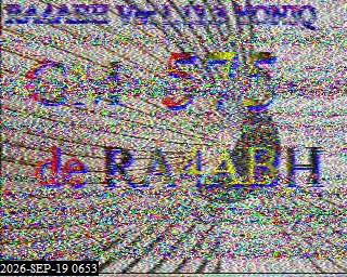 SSTV image from 2E0FWE_20M