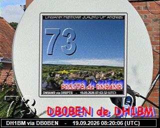 SSTV image from DB0PTB_2M