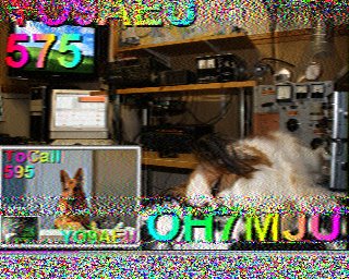 SSTV image from IU0FBK_20M