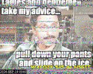 SSTV image from KP4TR_20M