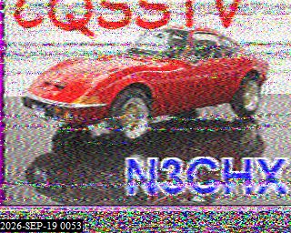 SSTV image from KP4TR_20M