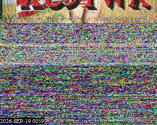 SSTV image from KP4TR_20M