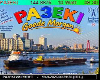 SSTV image from PC1K_2M