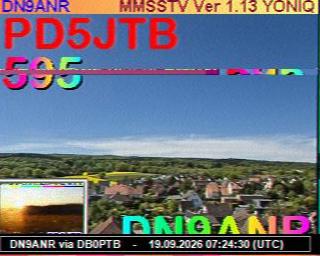SSTV image from PC1K_2M