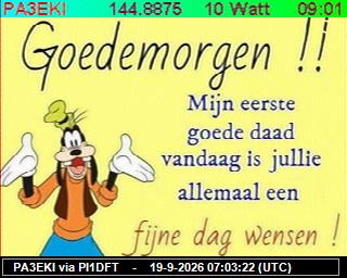 SSTV image from PI1DFT_2M