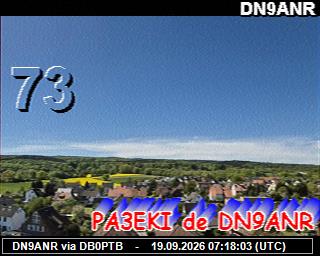 SSTV image from PI1DFT_2M