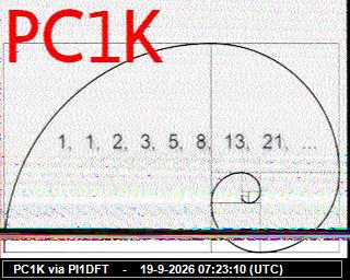 SSTV image from PI1DFT_2M