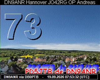 SSTV image from PI1DFT_2M