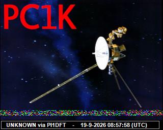 SSTV image from PI1DFT_2M