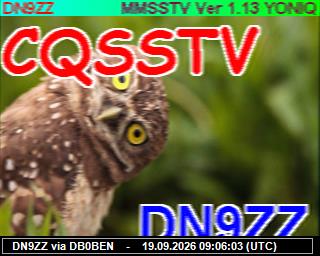 SSTV image from PI1DFT_2M