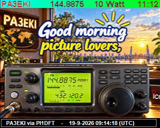 SSTV image from PI1DFT_2M
