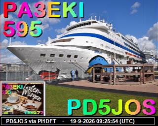 SSTV image from PI1DFT_2M