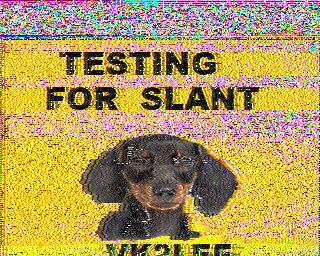 SSTV image from VK2KDK_2M