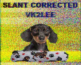 SSTV image from VK2KDK_2M