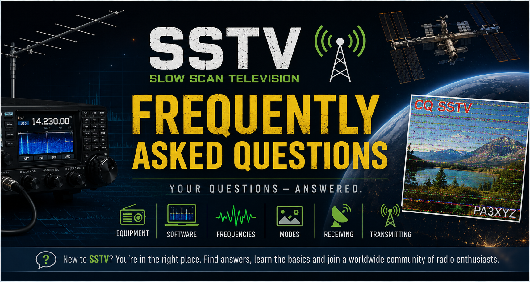 SlowscanTV Frequently Asked Questions