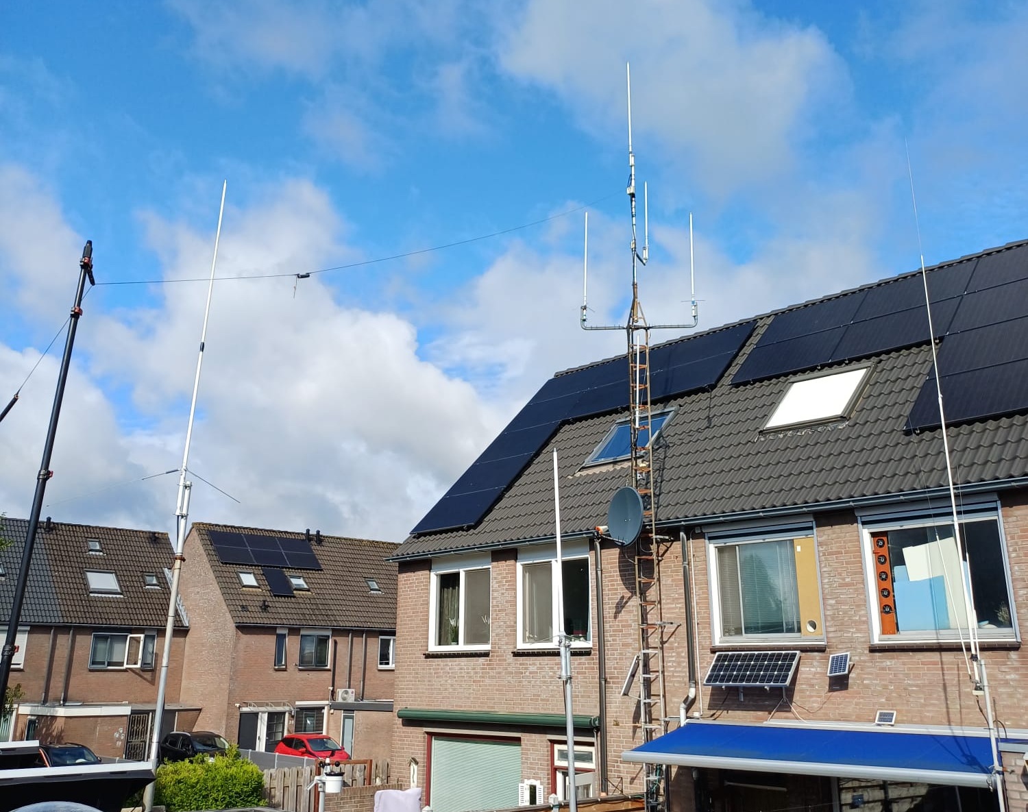 PA3EKI antenna system in Capelle aan den IJssel